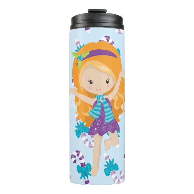 TERMO FERIA DE INVIERNO PURPLE & TURQUISTA Y CANDYCANES (Anverso)