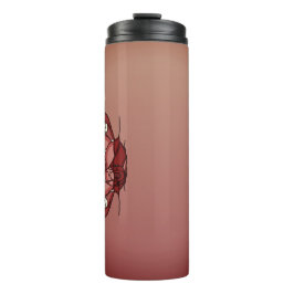 Termo Feroz expresión personalizada de la pandilla de un