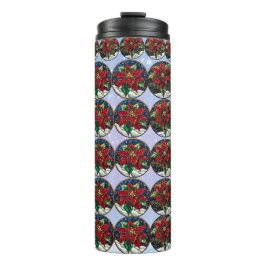 Termo Festividad de Poinsettia Wonderland Travel Mug