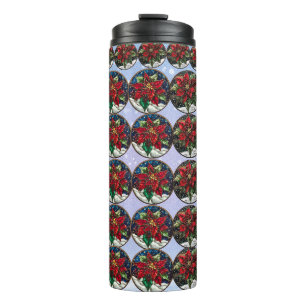Termo Festividad de Poinsettia Wonderland Travel Mug