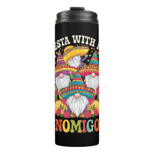 Termo Fiesta con mi Gnomigos Gnome Cinco De Mayo