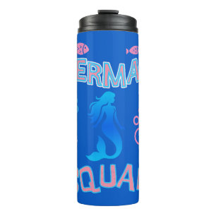Termo Fiesta de Cumpleaños de la Escuadra de Sirenas 