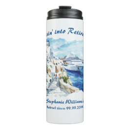 Termo Fiesta de Jubilación Cruce Destino Grecia