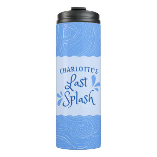 Termo Fiesta personalizada de soltero "Last Splash"