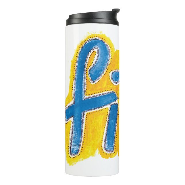 Termo Fika Dots Thermal Tumbler (Rotado hacia la izquierda)