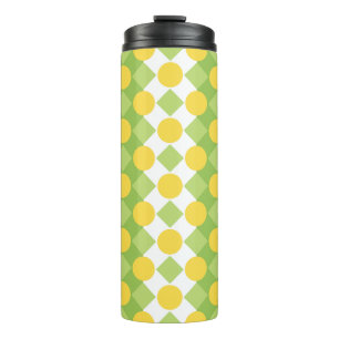 Termo Filas alegres del patrón de formas