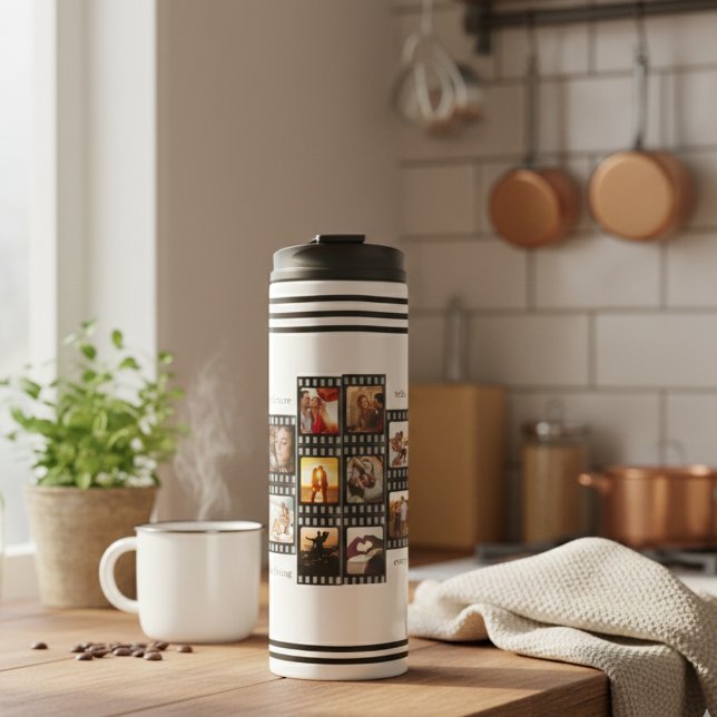 Termo Film Strip Photo Collage Custom 26-Photo Memory (Subido por el creador)