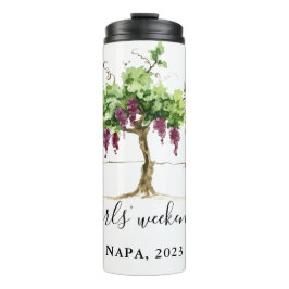 Termo Fin de semana de los Chicas de bodega Paso Robles 