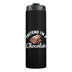 Termo Finge que soy una barra de chocolate