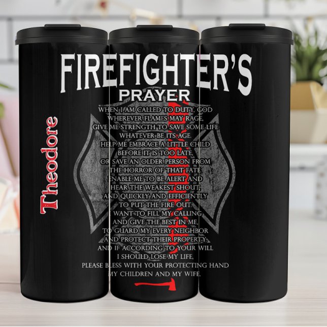 Termo Firefighter's Personal Prayer Tribute (Subido por el creador)
