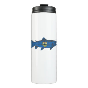 Termo Fish Vermont Flag Trout