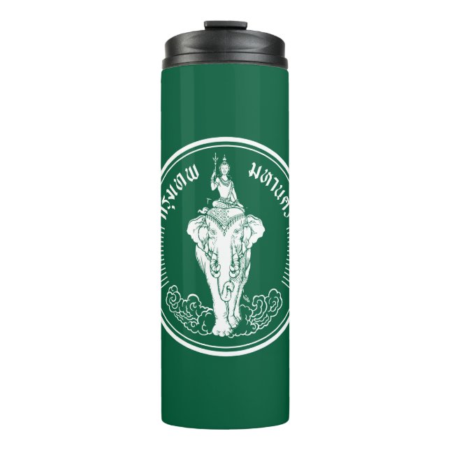 Termo Flag of Bangkok, Thailand Thermal Tumbler (Anverso)