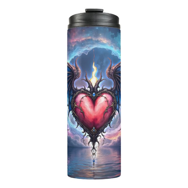 Termo Flamebound Heart of the Moon – Gothic Cosmic Love  (Anverso)