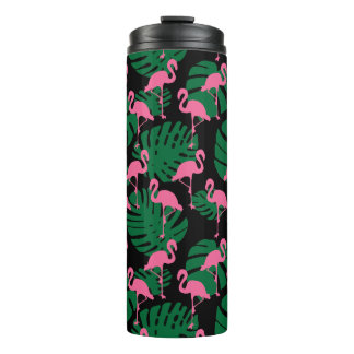 Termo Flamencos del patrón de la jungla