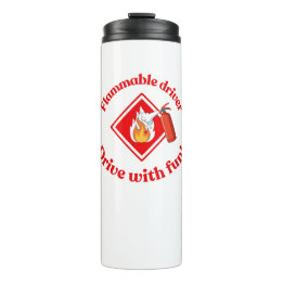 Termo Flammable Driver Trucker Gift | Funny ADR Hazmat