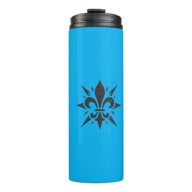 Termo "Fleur-de-lis estilizada" Taza térmica (Anverso)