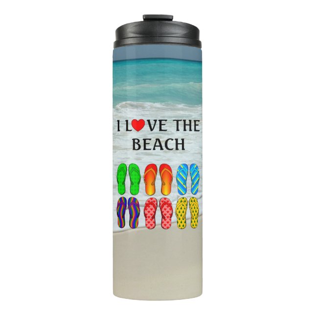 Termo Flip-Flops Beach Love (Anverso)