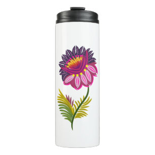 Termo Flor aislada