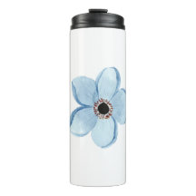 flor azul claro