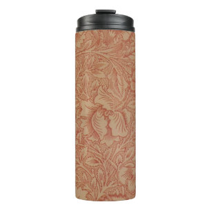 Termo Flor de amapola rosa William Morris