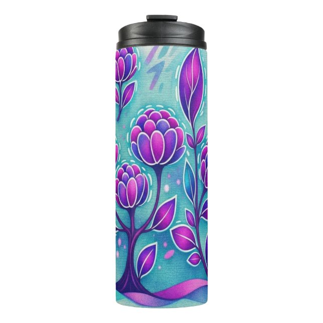 Termo Flor de amatista (Anverso)