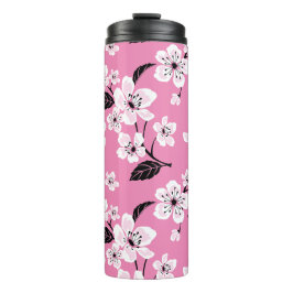 TERMO FLOR DE CEREZO - SAKURA (ROSA CLARO)