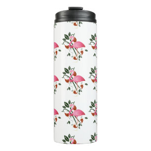 Termo Flor de Flamenco Rosa de Primavera Verano