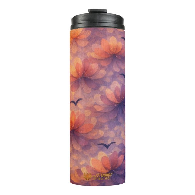 Termo Flor de Luz a la Deriva (Anverso)