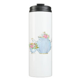 Termo flor de primavera, té, té alto, té floral, jardín