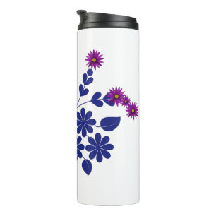 Termo Flor Morada Linda