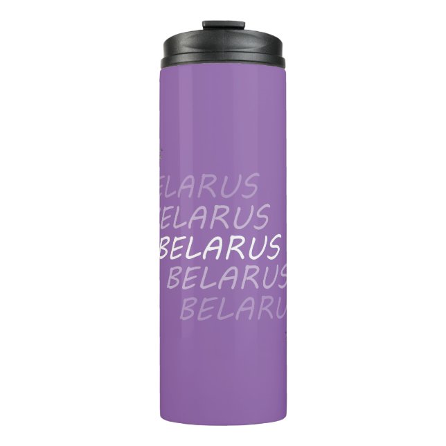 Termo Flor Nacional de Bielorrusia Centaurea (Anverso)