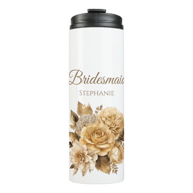 Termo Flor neutra Bouquet-novia- (Anverso)