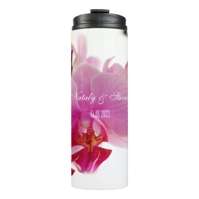 Termo Flor orquídea (Anverso)