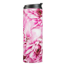 Termo Flor rosa de crisantemo