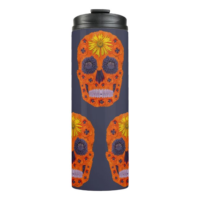 Termo Flor Skull 1 (Anverso)