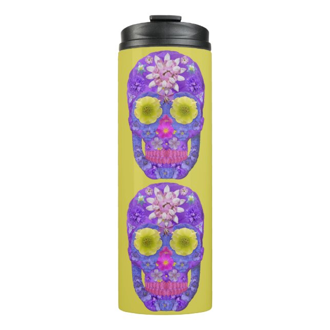 Termo Flor Skull 5 (Anverso)