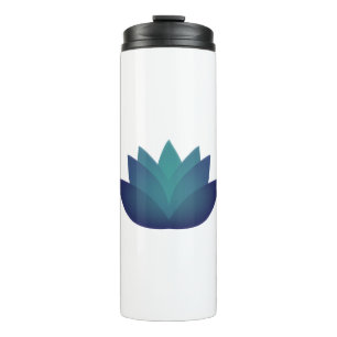 Termo Flor subacuática de Lotus