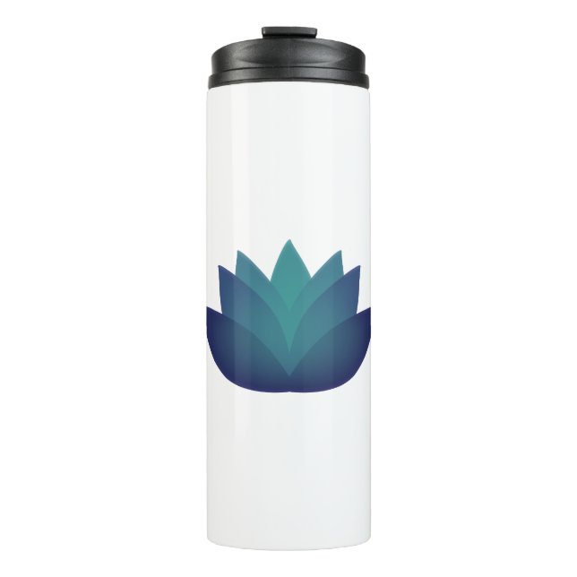Termo Flor subacuática de Lotus (Anverso)