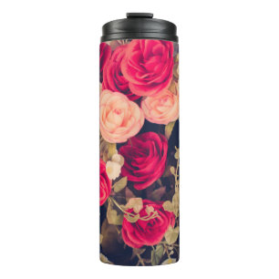 Termo Flor vintage, vintage, floral, madre, da