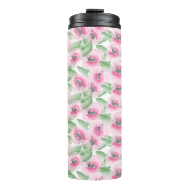 Termo Flora acuarela (Anverso)