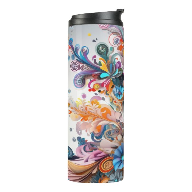 Termo Floral (Rotado hacia la izquierda)