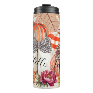 Termo Floral de la bomba de otoño