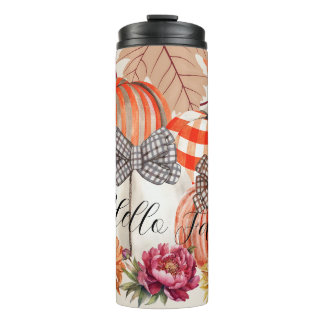 Termo Floral de la bomba de otoño