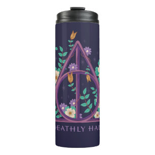 Termo Floral Deathly Hallow Graphic