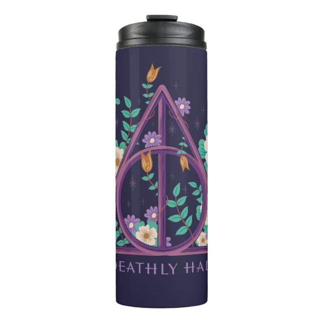 Termo Floral Deathly Hallow Graphic (Anverso)