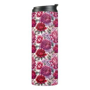 Termo Floral elegante
