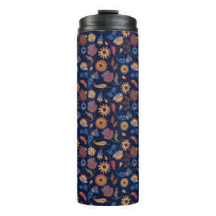 Termo Floral folclórica rústica