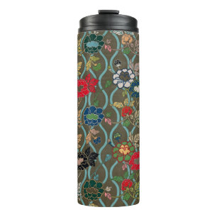 Termo Floral japonesa vintage