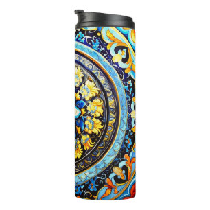 Termo Floral mallónica española de origen romano