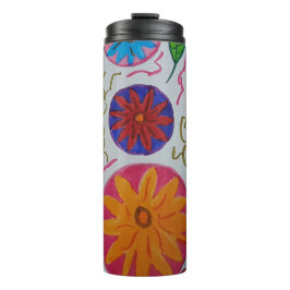 Termo Floral moderna